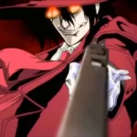 Alucard trong Hellsing Ultimate thể hiện sức mạnh ma cà rồng