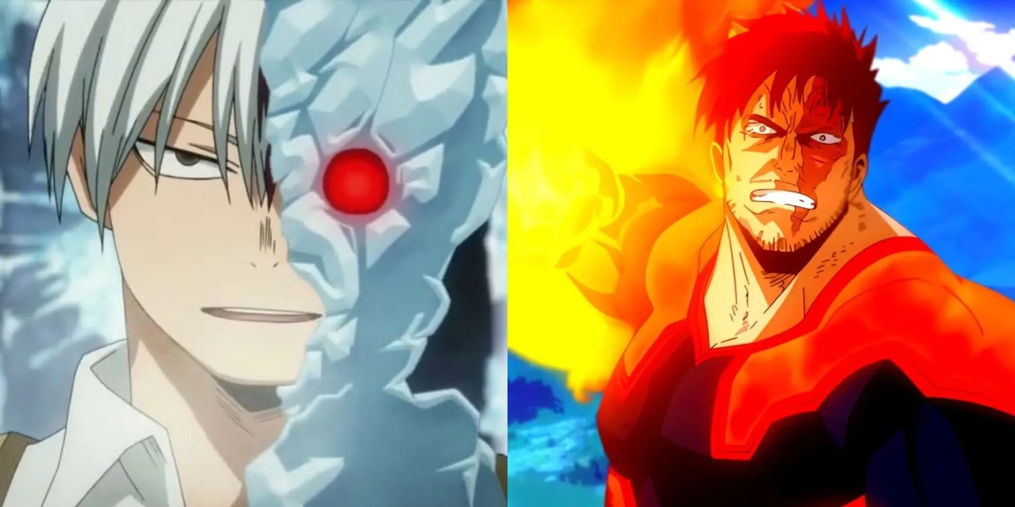 Ảnh đại diện anime My Hero Academia với các nhân vật chính như Midoriya, Bakugo, Todoroki