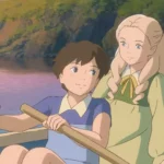 Anna và Marnie mỉm cười bên cửa sổ trong phim Ghibli Khi Marnie Ở Đó, thể hiện tình bạn sâu sắc