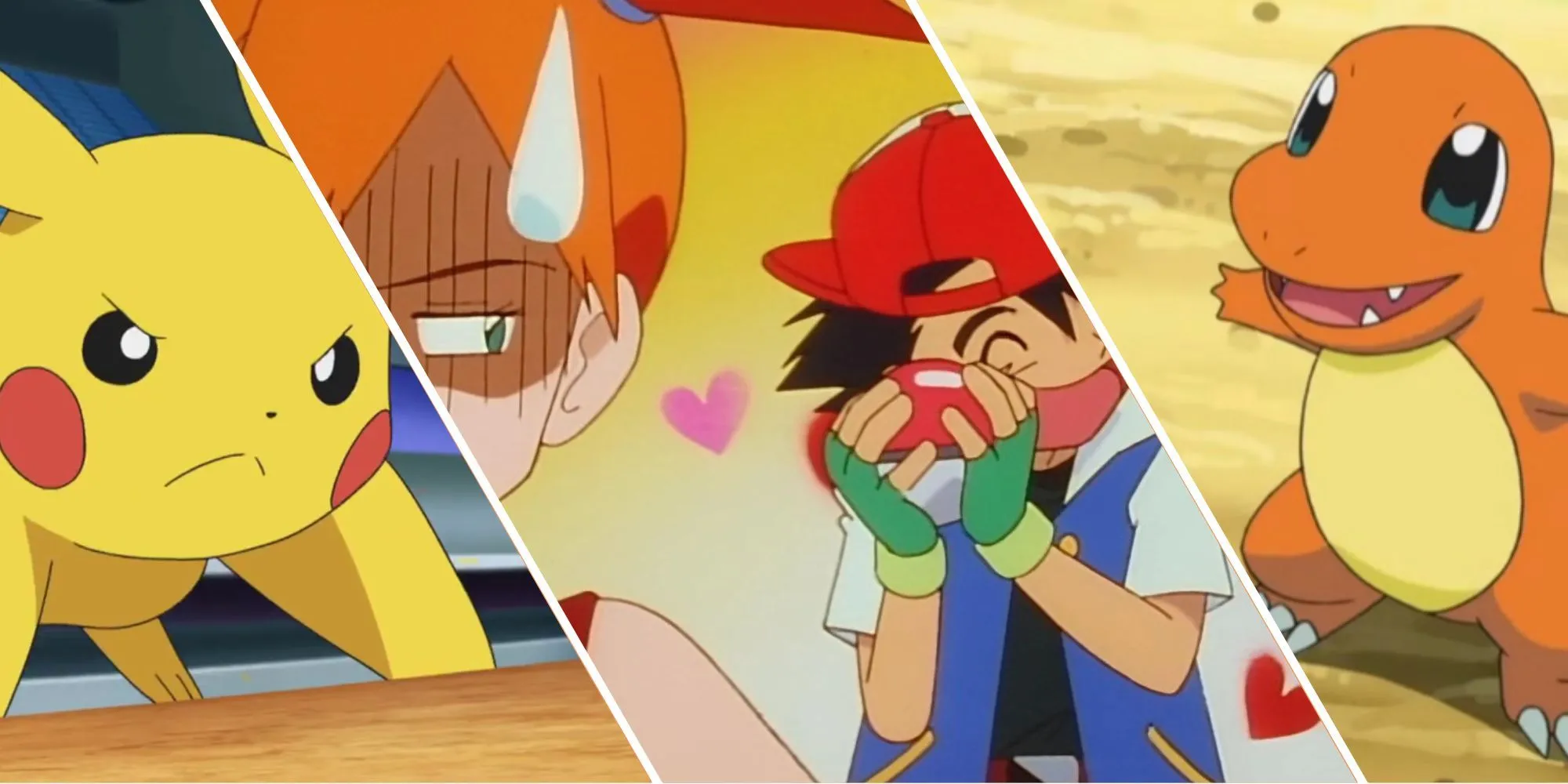 Ash, Pikachu và những người bạn trong vùng Kanto của anime Pokémon