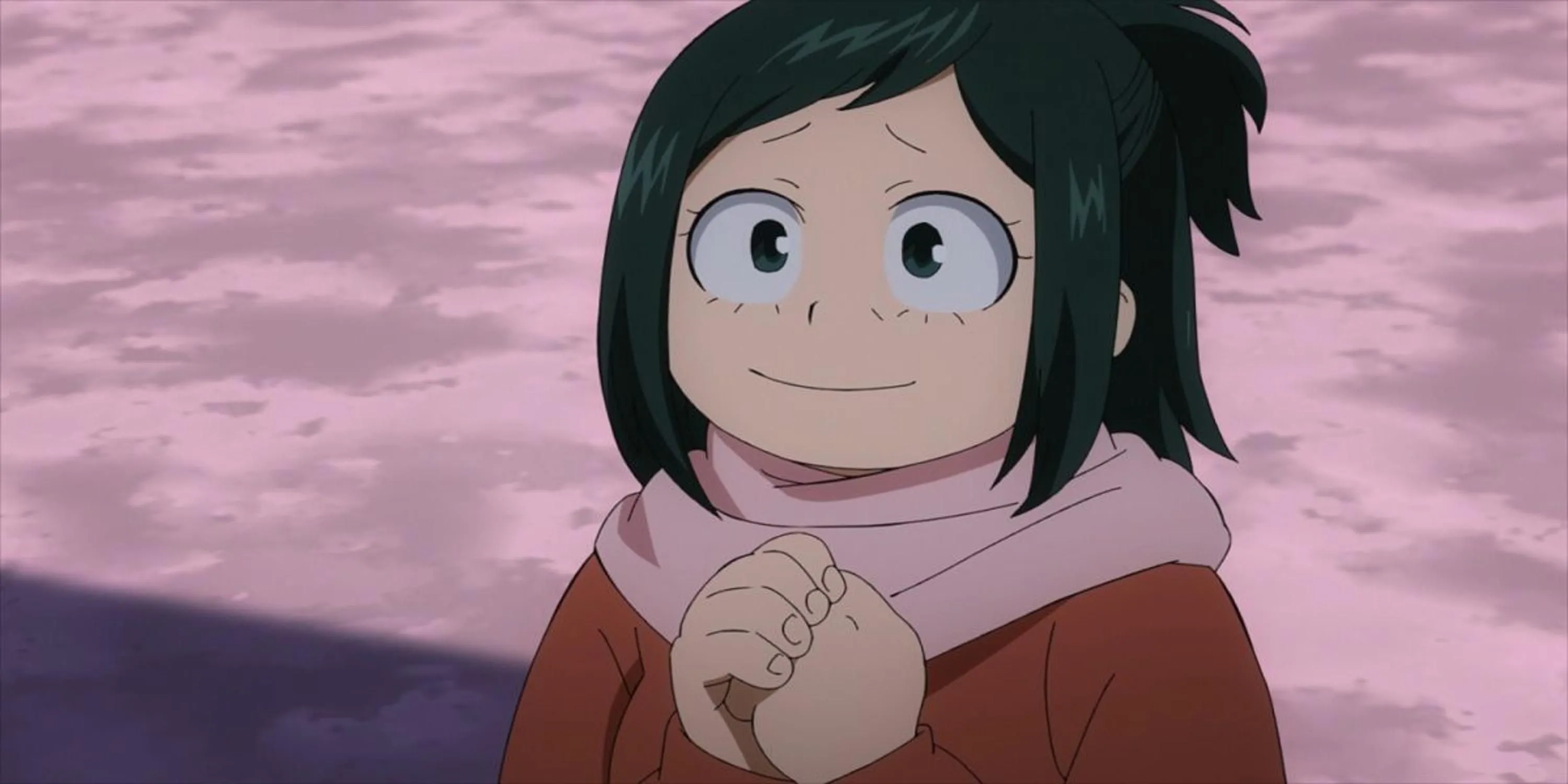 Bà Inko Midoriya sử dụng Năng lực Hút Vật Thể trong My Hero Academia