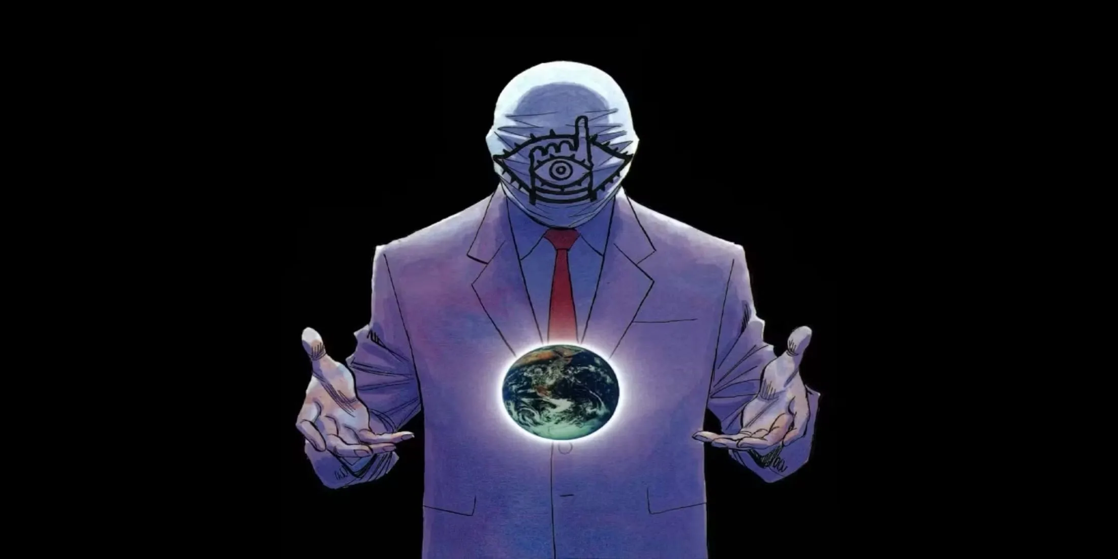 Bìa manga 20th Century Boys với hình ảnh nhóm bạn thời thơ ấu và biểu tượng bí ẩn