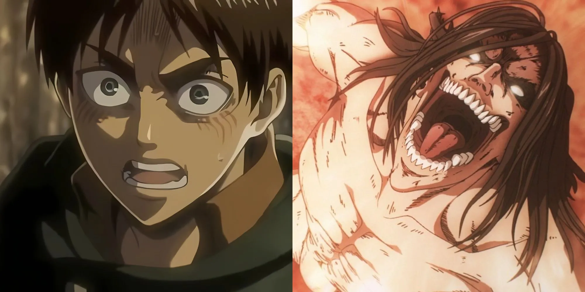 Các thành viên của Trinh Sát Đoàn, bao gồm Eren, Mikasa, Armin, Levi, trong Attack on Titan.