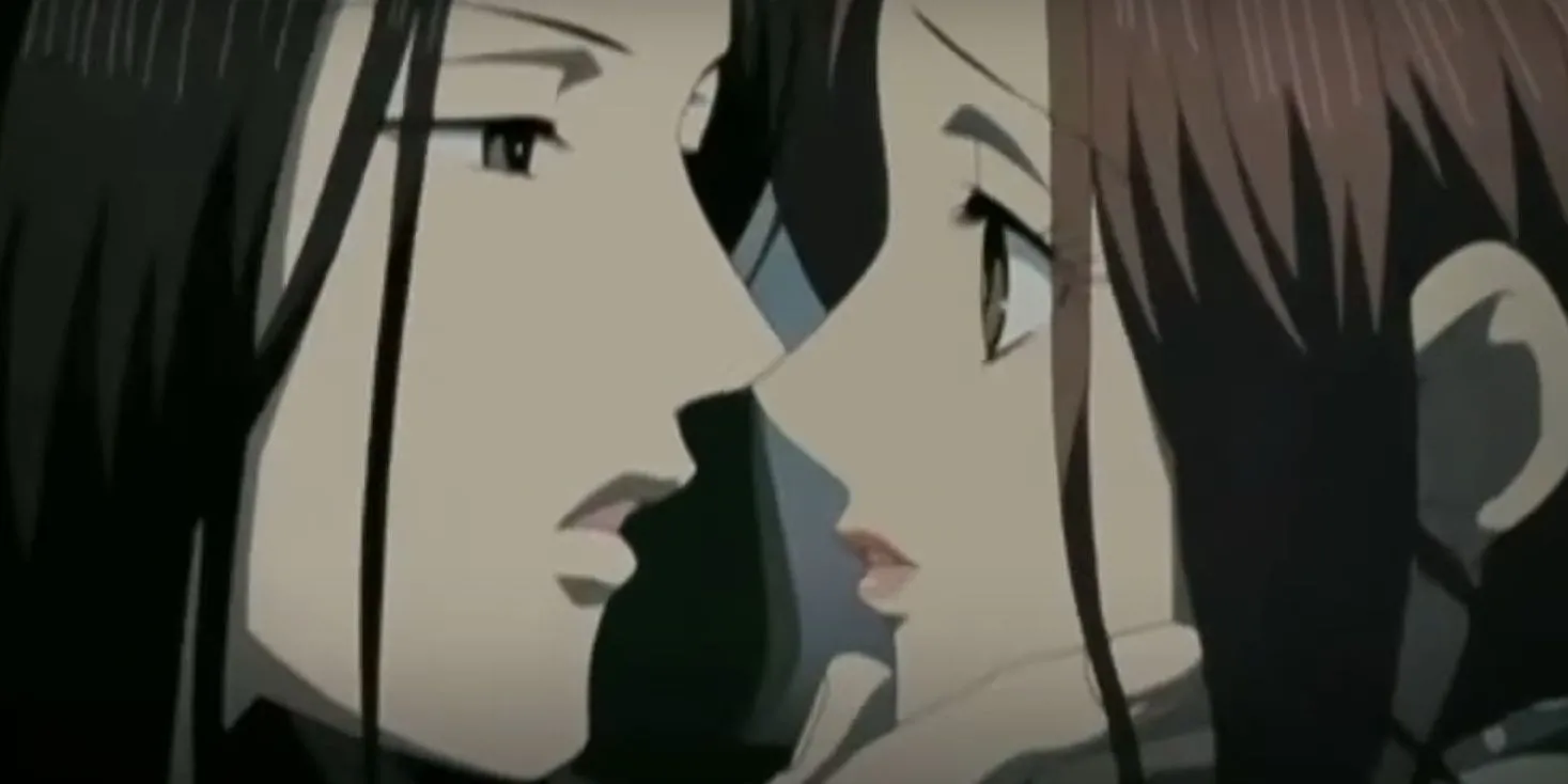 Cảnh cặp đôi Nana Komatsu (Hachi) và Takumi Ichinose trong anime Nana