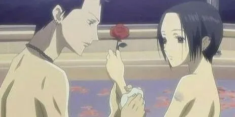 Cảnh cặp đôi Nana Osaki và Ren Honjo trong anime Nana