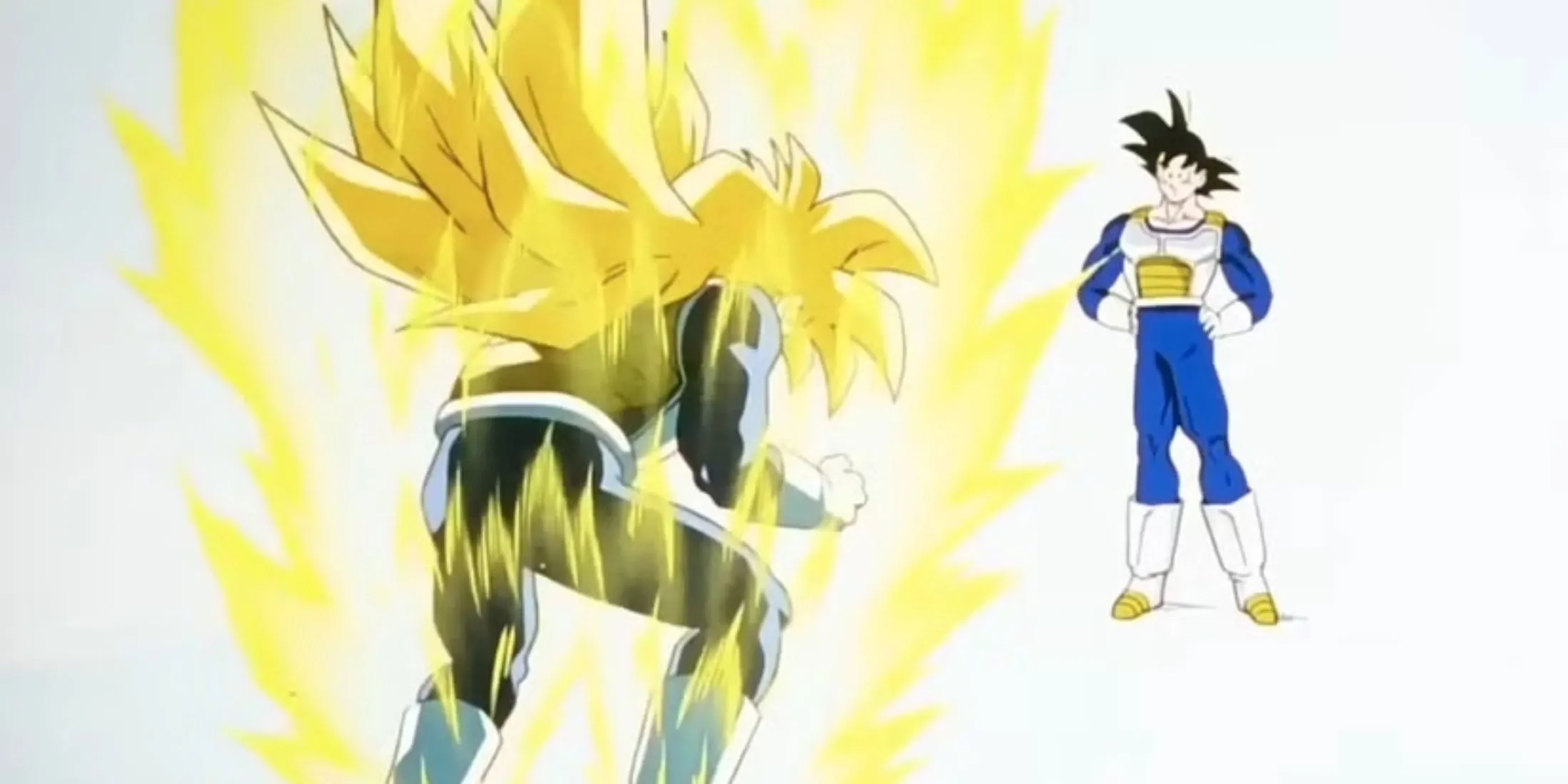 Cảnh Goku huấn luyện Gohan trong Phòng Tập Thời Gian ở Dragon Ball Z