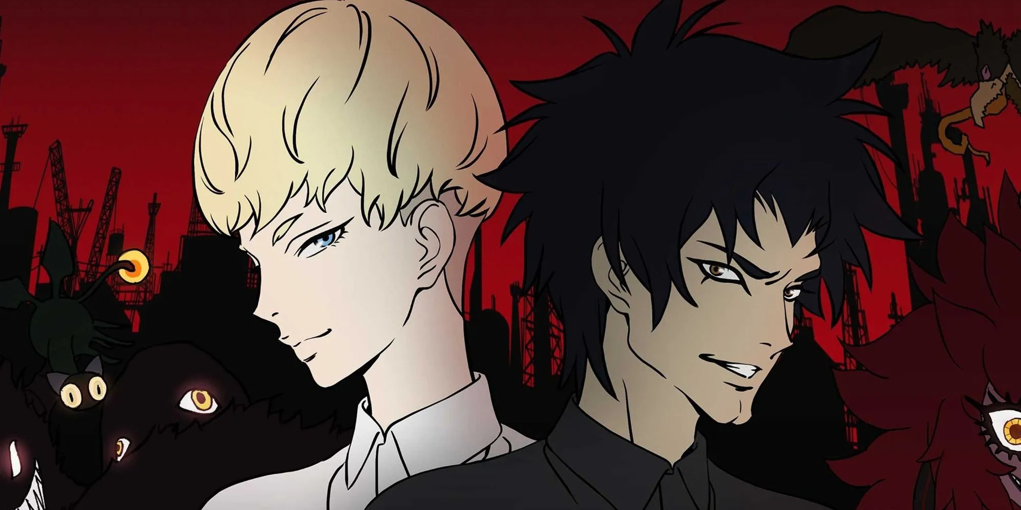 Cảnh từ anime Devilman Crybaby