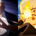 Đội trưởng Leonard Burns trong Fire Force với vết sẹo Adolla bí ẩn