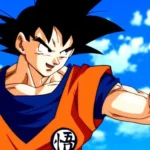 Goku với biểu cảm thân thiện, minh họa tính cách quá nhân hậu của anh