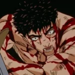 Guts đơn độc đối đầu quân đoàn Tudor trong anime Berserk