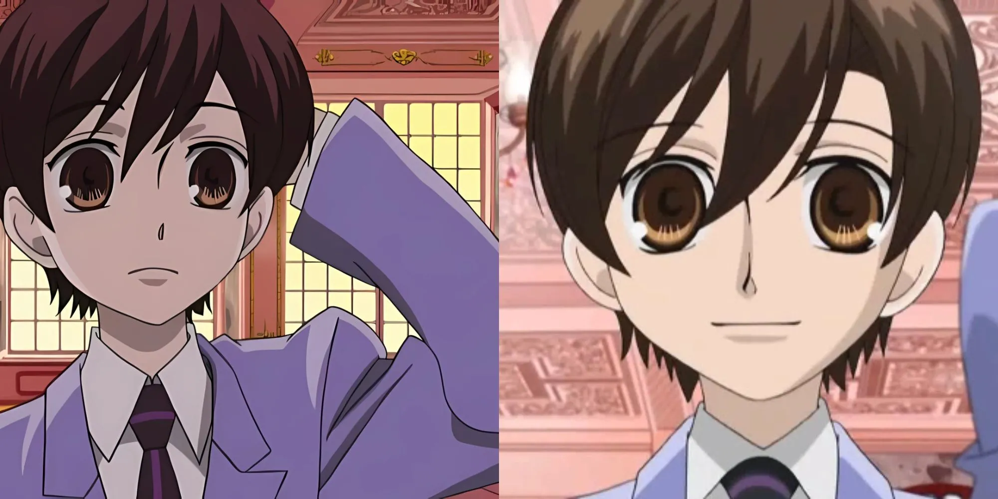 Haruhi Fujioka trong bộ đồng phục Ouran High School.