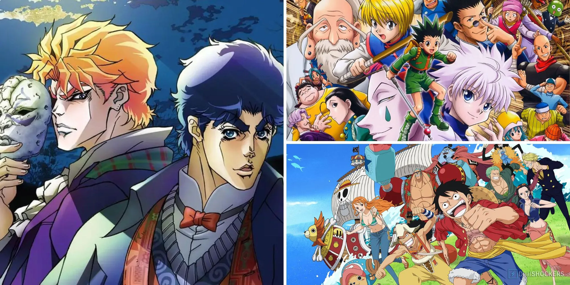 Hình ảnh đại diện thể loại anime phiêu lưu, nơi Hunter x Hunter tỏa sáng