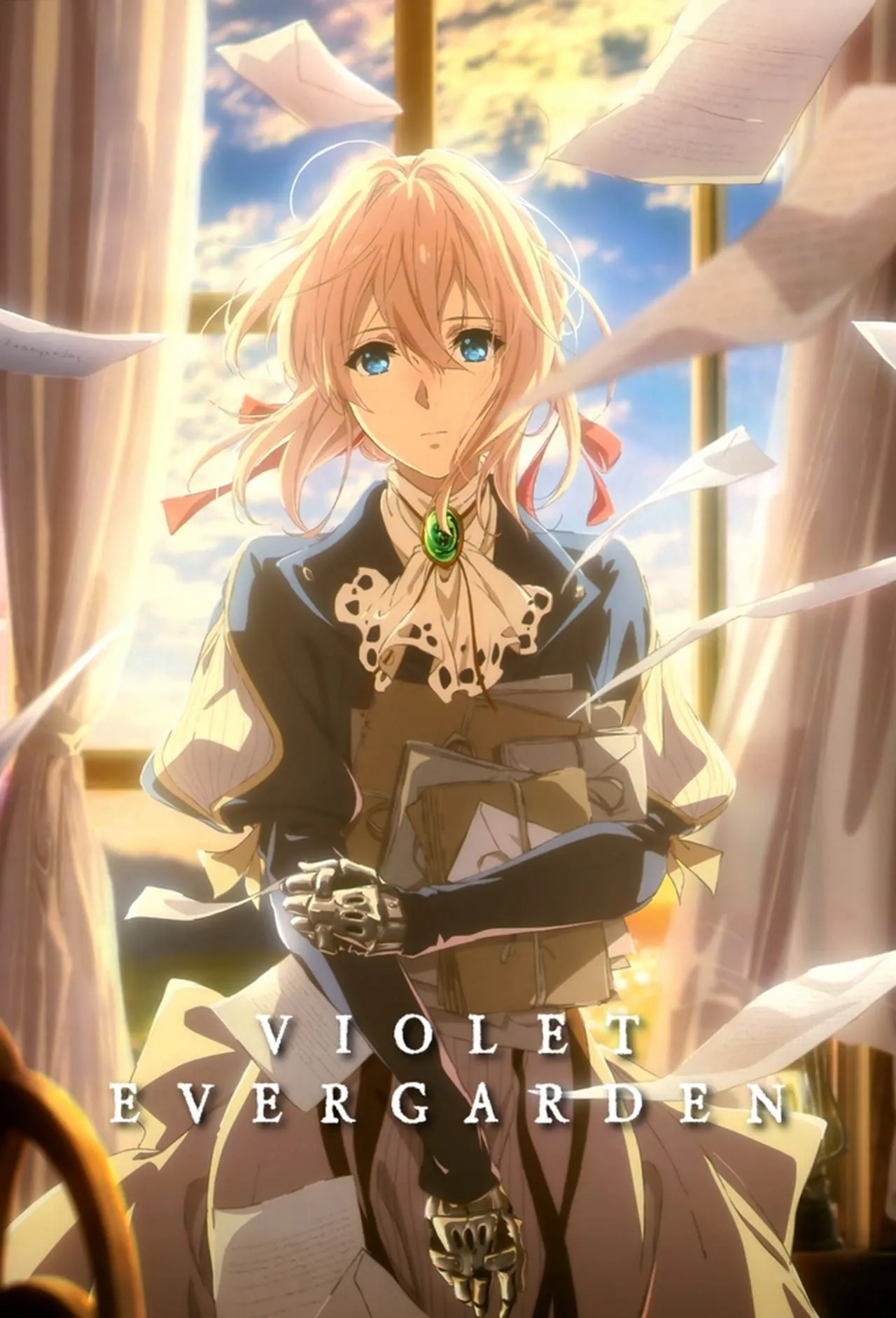 Hình ảnh Violet Evergarden với bối cảnh hậu chiến tranh