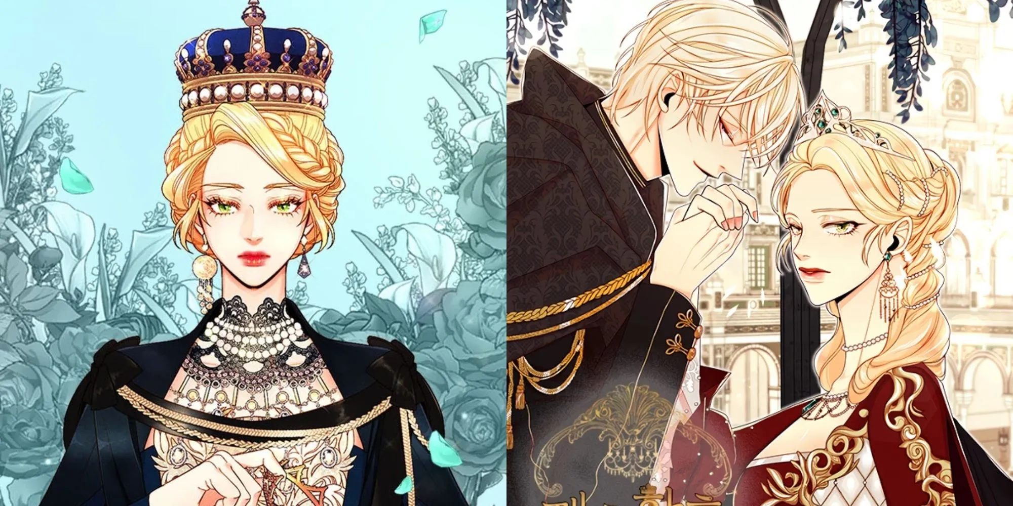 Hoàng hậu Navier trong manhwa Hoàng Hậu Tái Hôn đầy quyền lực