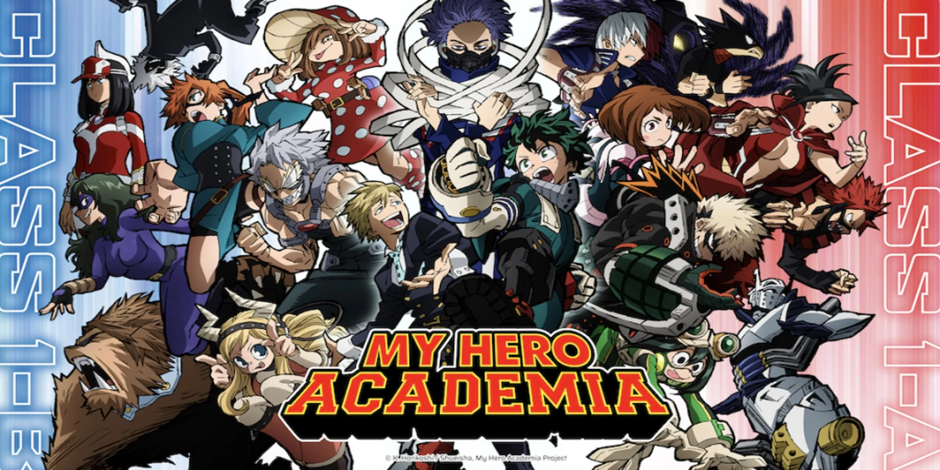 Học sinh các lớp trong mùa 5 My Hero Academia