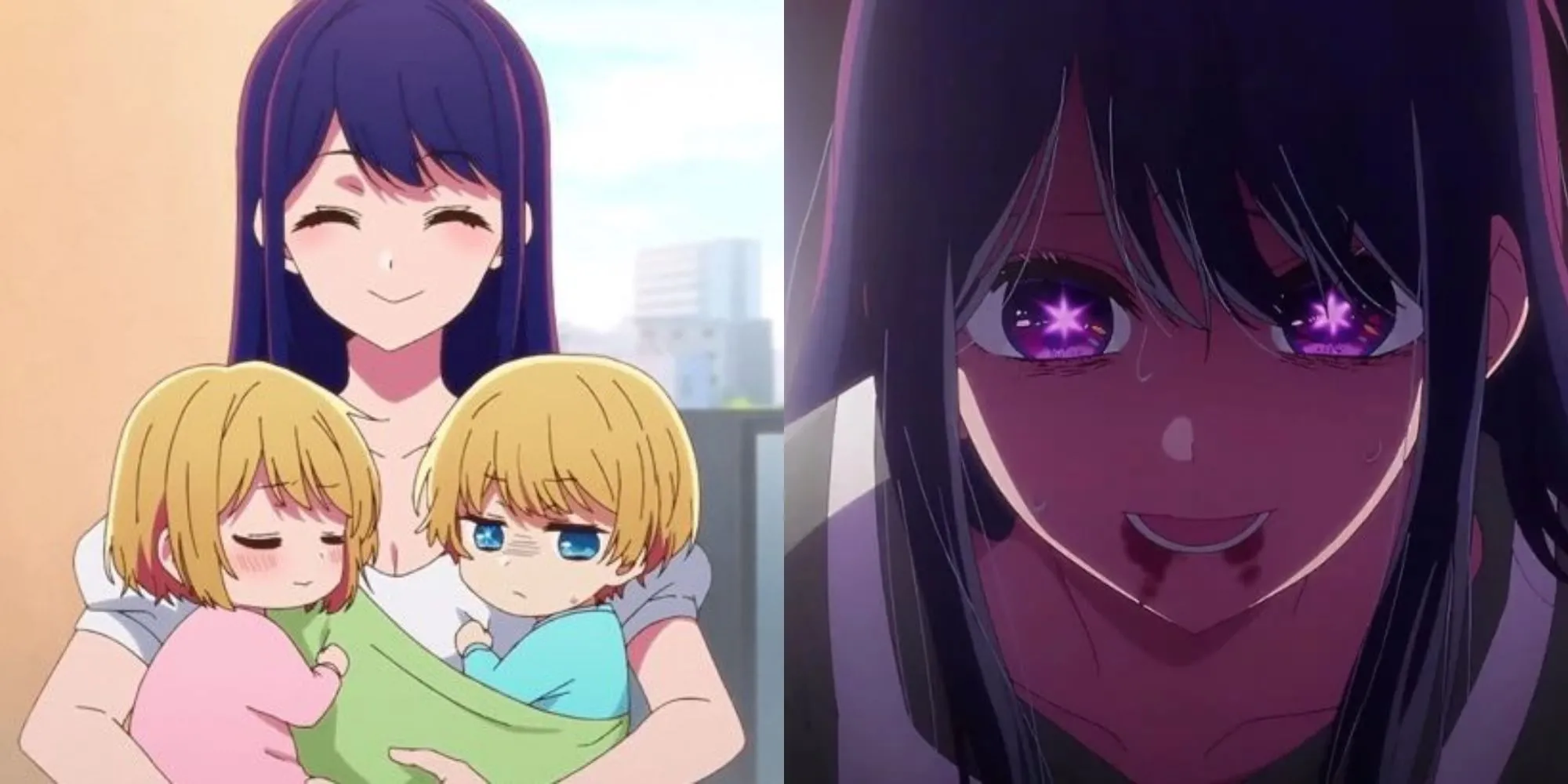Idol Ai Hoshino rạng rỡ bên hai đứa con Aqua và Ruby trong tập đầu tiên kéo dài 90 phút của Oshi no Ko