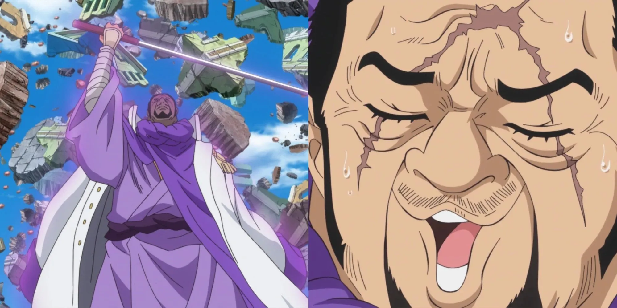Issho Fujitora, Đô đốc mù của Hải Quân One Piece sử dụng năng lực trọng lực
