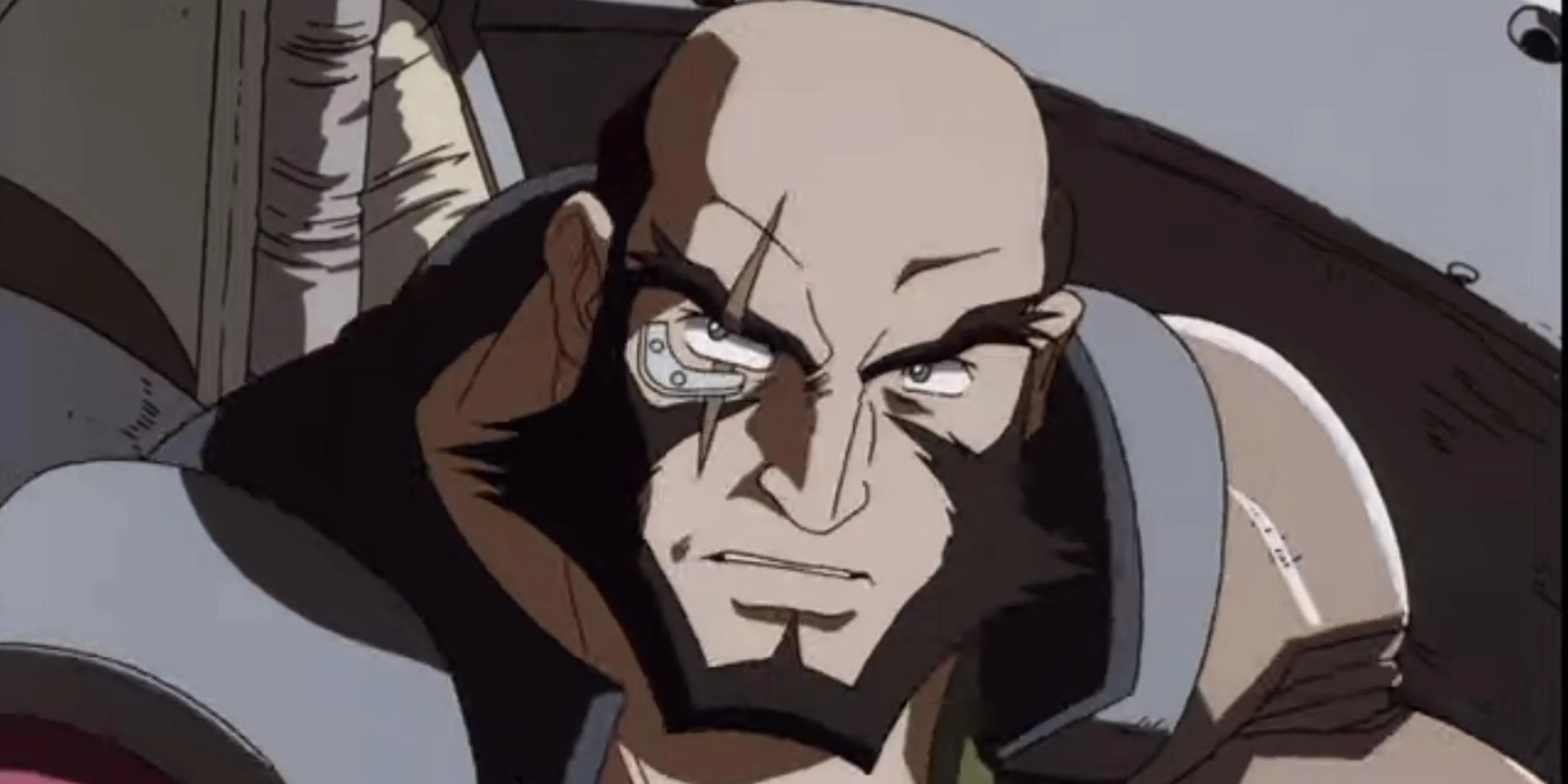 Jet Black, thành viên của phi hành đoàn Bebop với cánh tay máy, trong Cowboy Bebop