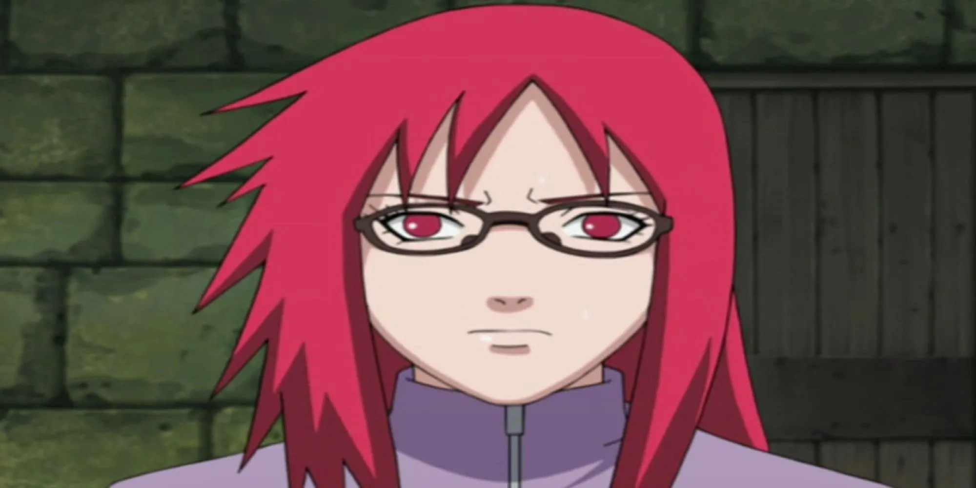 Karin với mái tóc đỏ trong Naruto