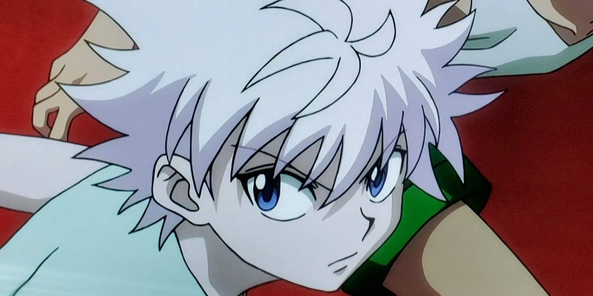Killua Zoldyck trong Hunter x Hunter bảo vệ Gon