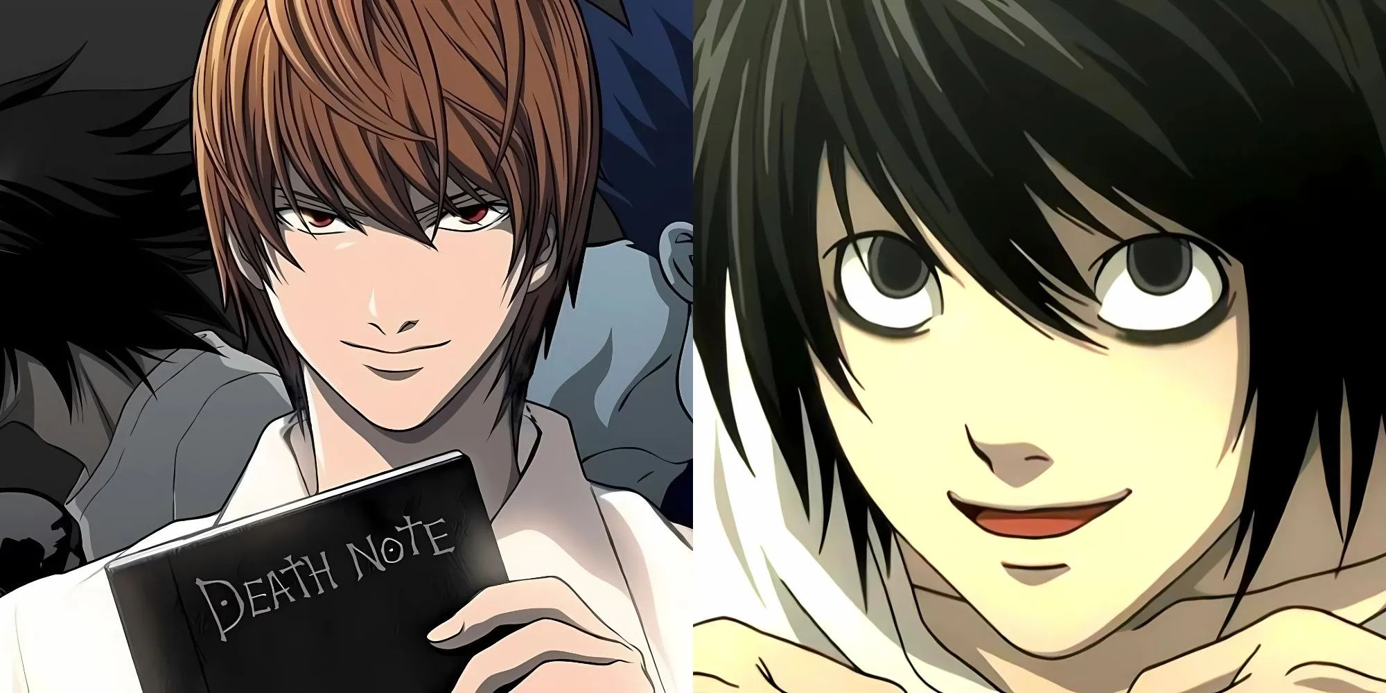 Light Yagami và thần chết Ryuk trong anime Death Note
