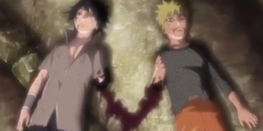 Naruto và Sasuke chiến đấu trong trận quyết chiến cuối cùng của họ