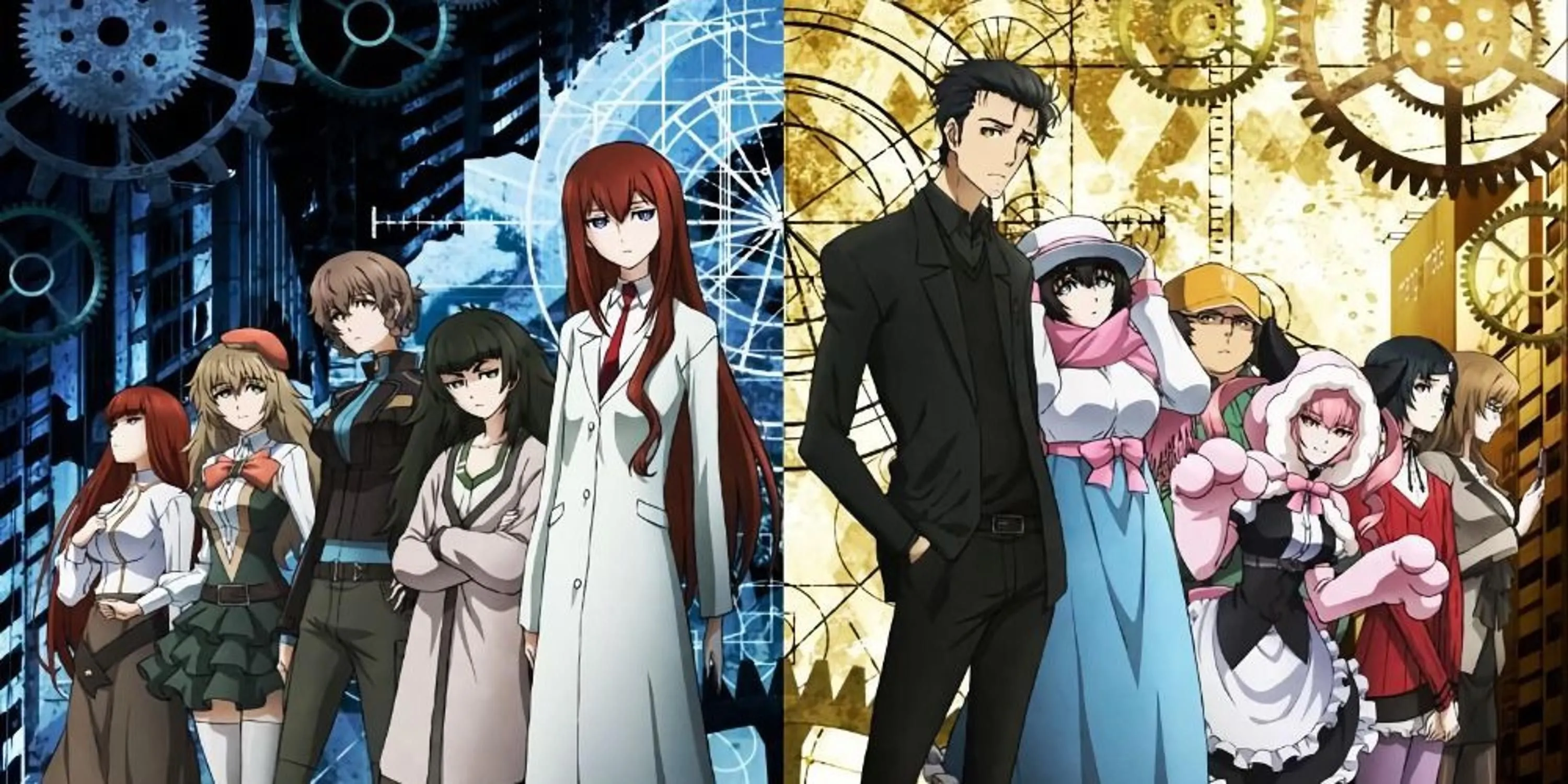 Nhân vật chính Rintarou Okabe trong series anime Steins;Gate