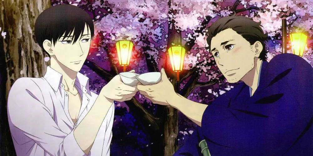 Nhân vật Yakumo từ anime Shouwa Genroku Rakugo Shinjuu