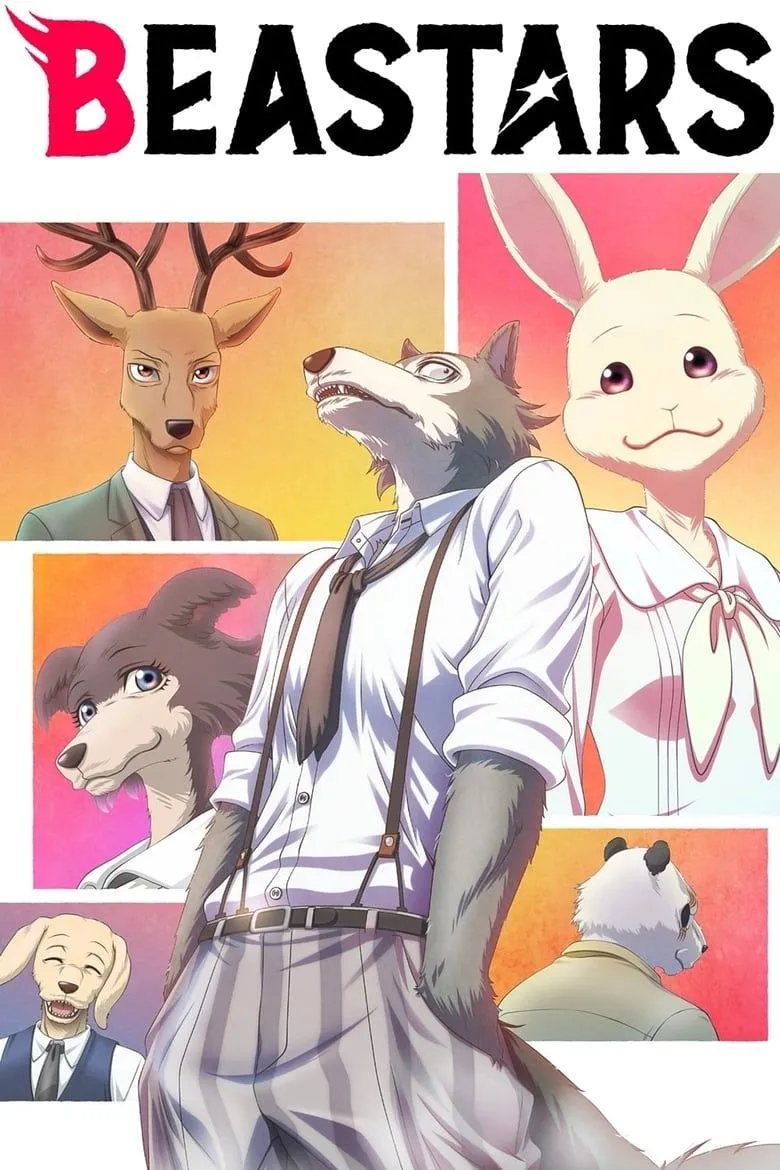 Poster chính thức của anime 3D CGI Beastars