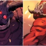 Quái vật Vulcan trong Solo Leveling với ngoại hình đồ sộ