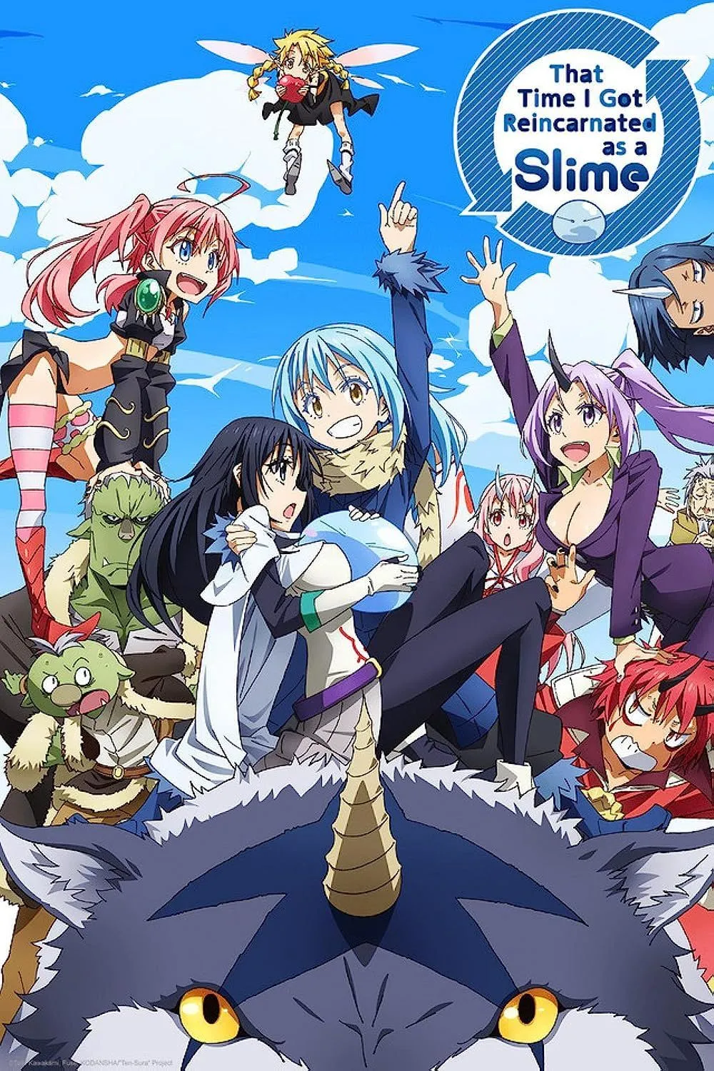 Rimuru Tempest trong hình dạng con người, biểu tượng của anime That Time I Got Reincarnated as a Slime