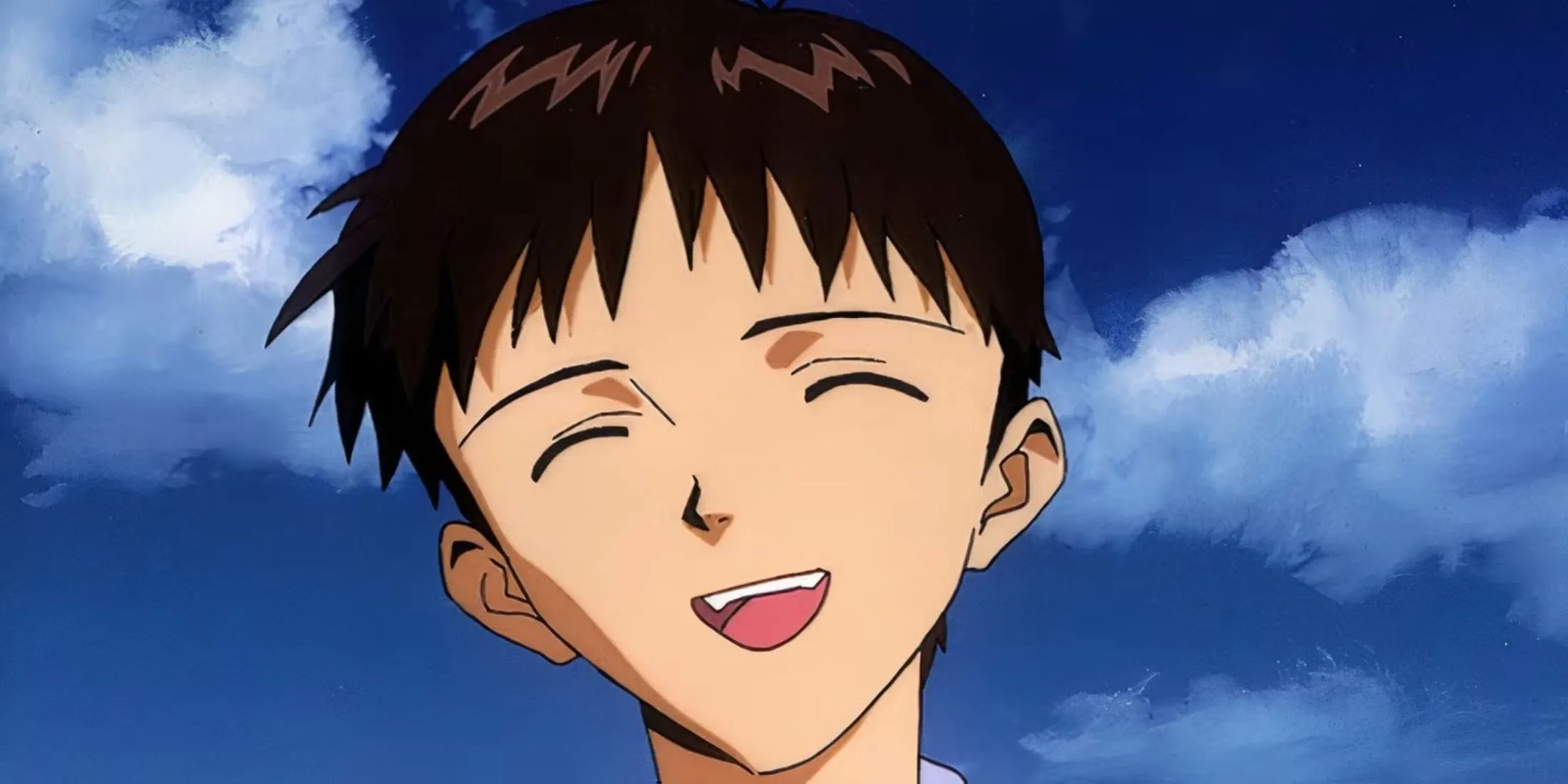 Shinji Ikari đối diện với bản thân và nhận được sự tán dương ở cuối Neon Genesis Evangelion