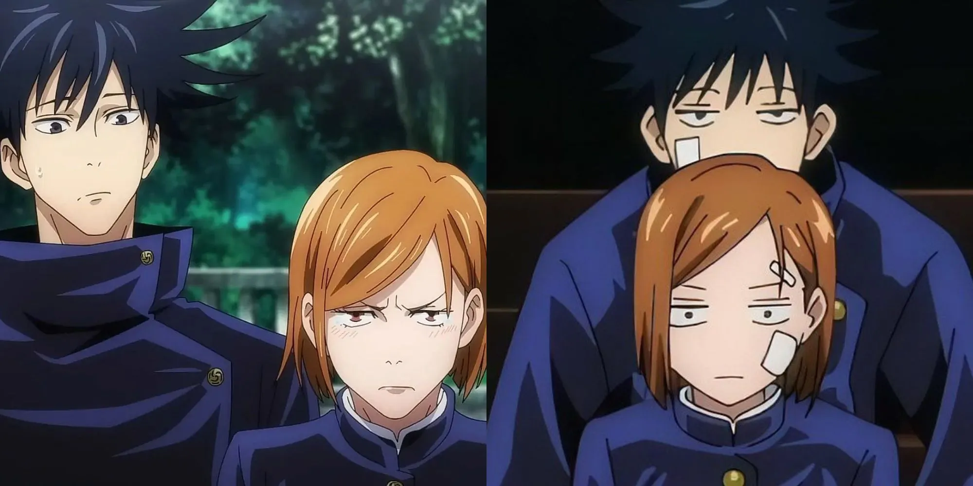 Sự phối hợp giữa Nobara Kugisaki và Megumi Fushiguro trong Jujutsu Kaisen