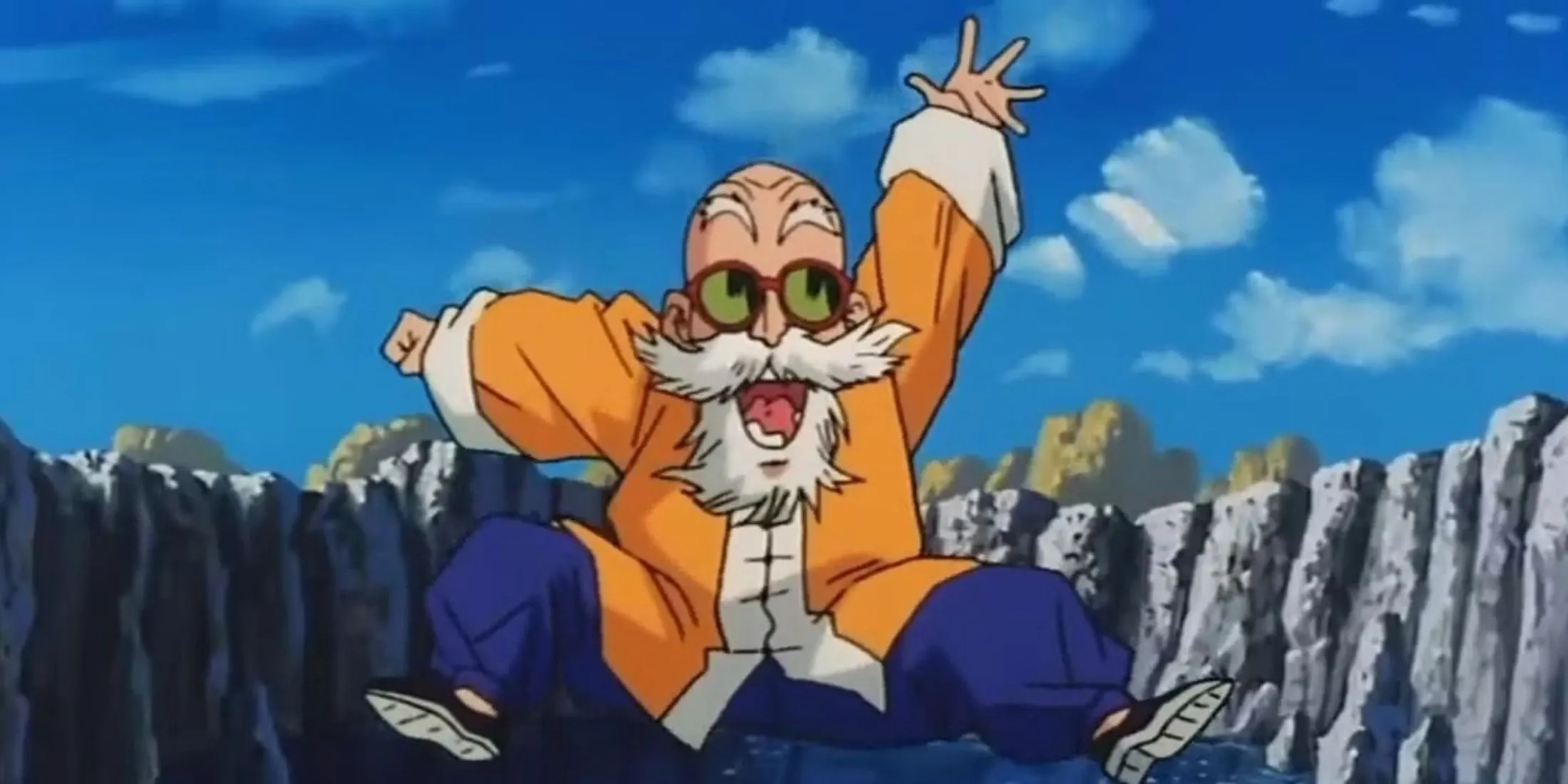 Sư Phụ Roshi, nhân vật hài hước nhưng đôi khi gây khó chịu với tính cách biến thái