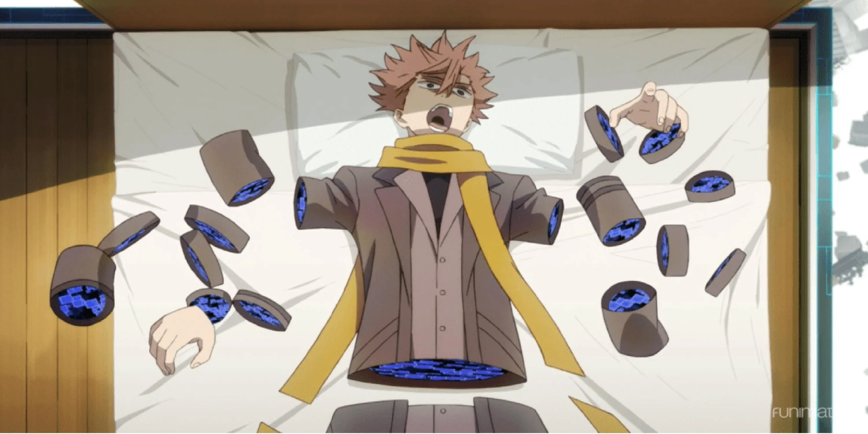 Thám tử Sakaido trong thế giới id well của anime Id:Invaded