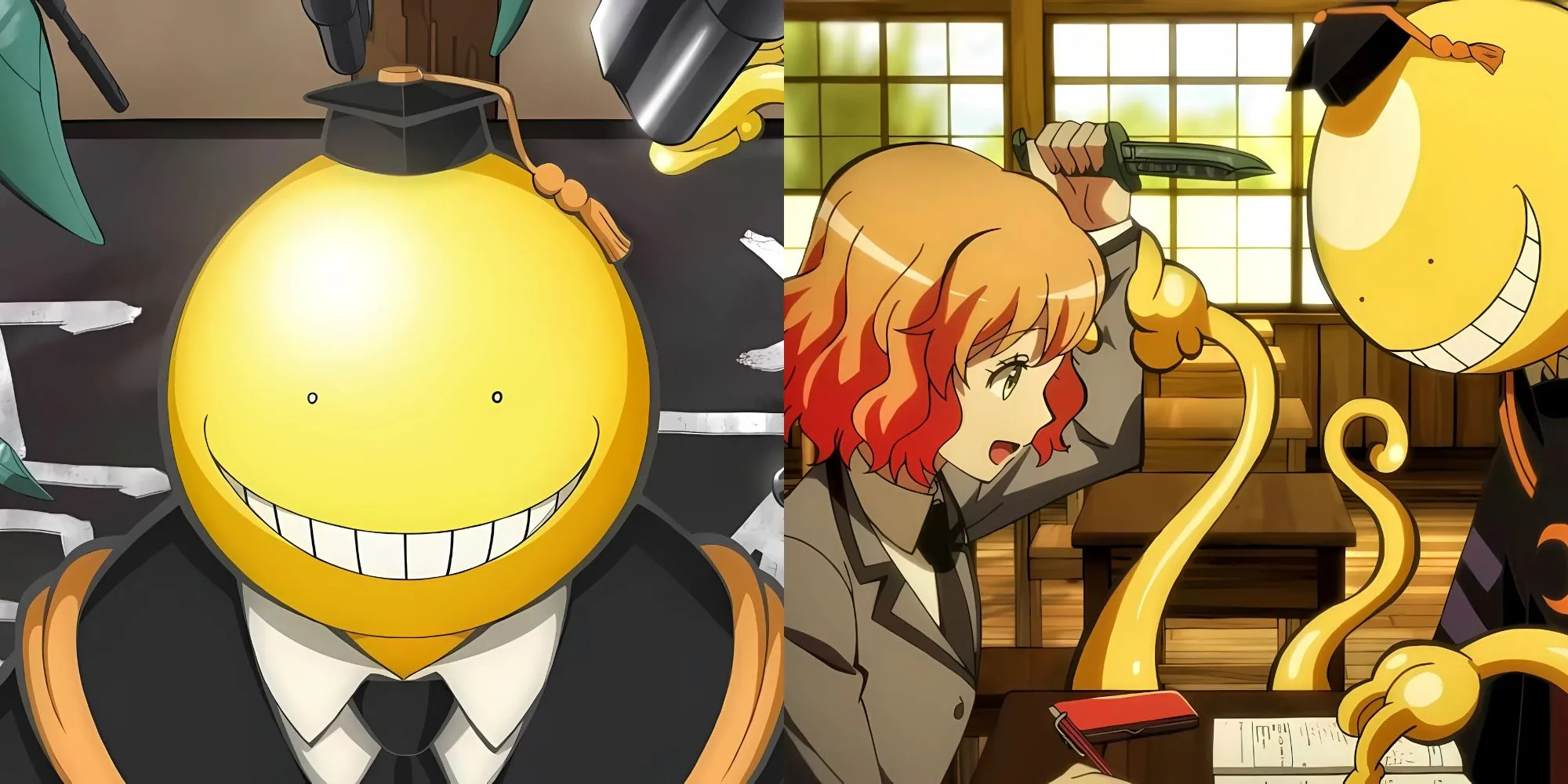Thầy giáo Koro-sensei và lớp 3-E trong Lớp Học Ám Sát