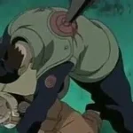 Thầy Iruka che chắn cho Naruto, thể hiện lòng bao dung và sự tha thứ