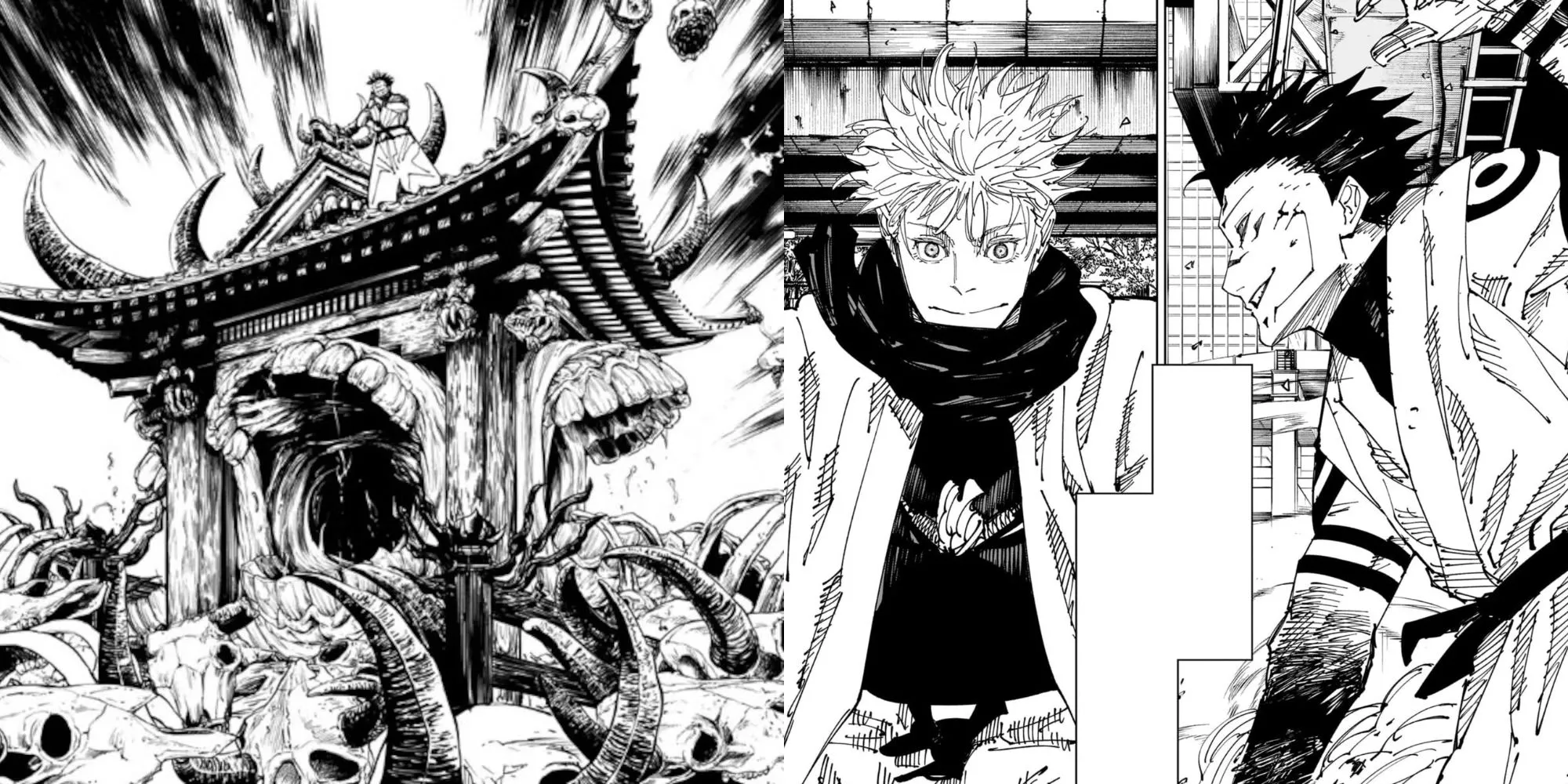 Trận thư hùng đỉnh cao giữa Gojo Satoru và Sukuna ở Shinjuku trong Jujutsu Kaisen