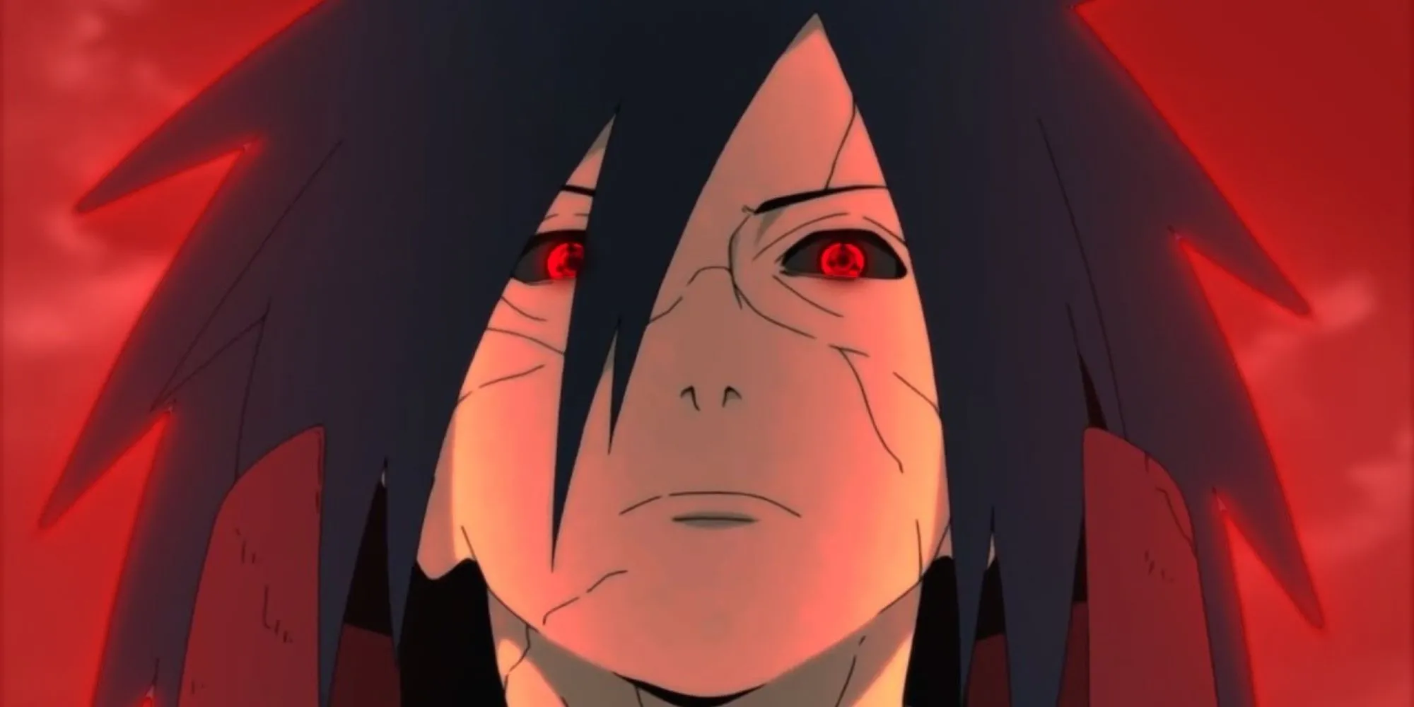 Uchiha Madara, Bóng ma của tộc Uchiha, với Sharingan và Rinnegan
