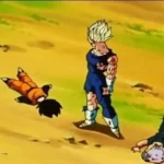 Vegeta đánh ngất Trunks và Gotenks để giữ an toàn trong Saga Majin Buu