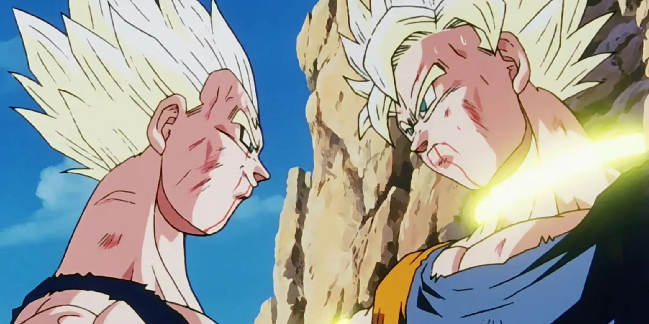 Vegeta giải thích lý do bị Babidi thao túng cho Goku trong Dragon Ball Z Saga Majin Buu