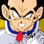 Vegeta ngạc nhiên khi đo sức mạnh của Goku trong Dragon Ball Z Arc Saiyan