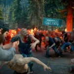 Deacon St. John đối mặt với đám đông Freaker trong chế độ Horde Assault của Days Gone Remastered
