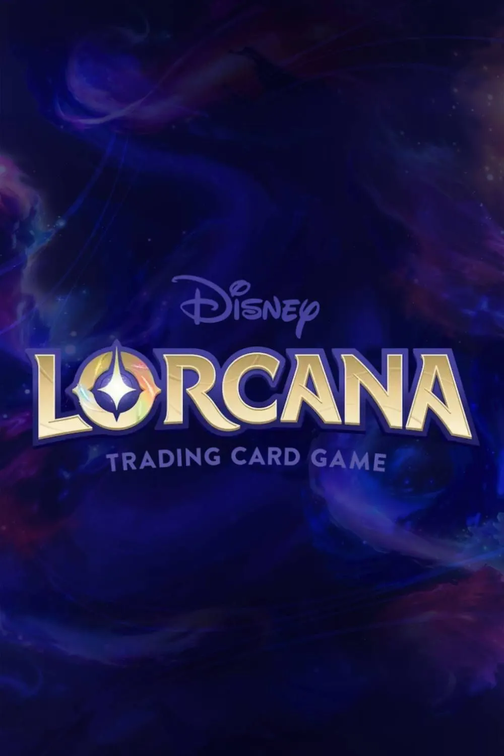 Bìa game thẻ bài Disney Lorcana tổng thể, thể hiện phong cách nghệ thuật độc đáo