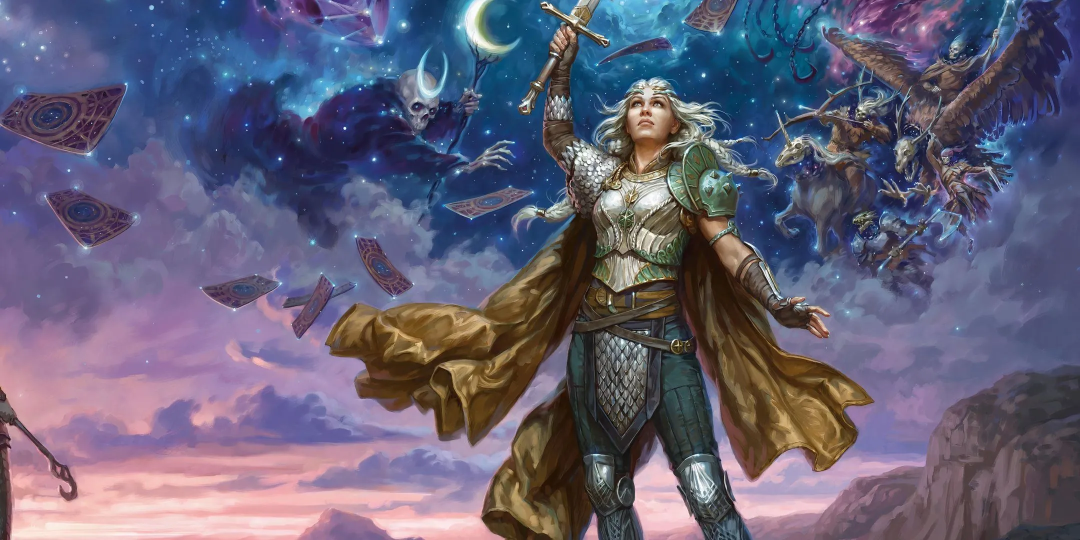 Bìa sách The Book of Many Things trong D&amp;D, đại diện cho những khái niệm và trope kinh điển trong fantasy.
