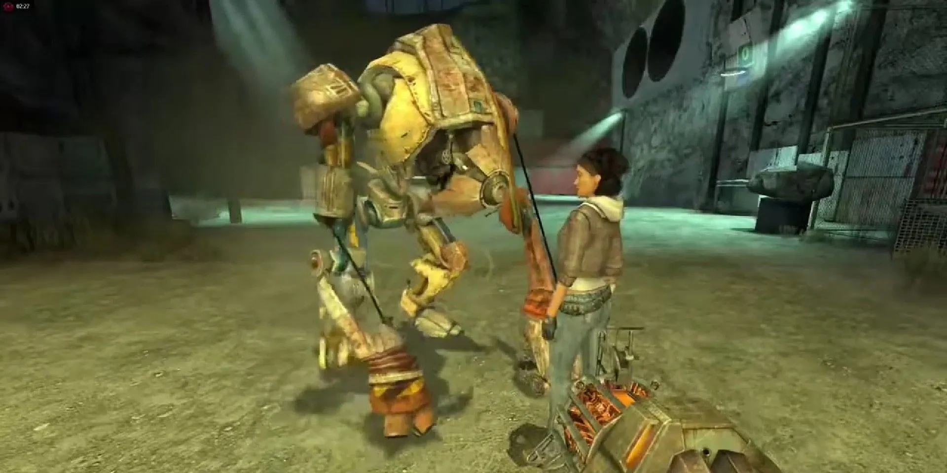 Dog và Alyx Vance trong Half-Life 2.