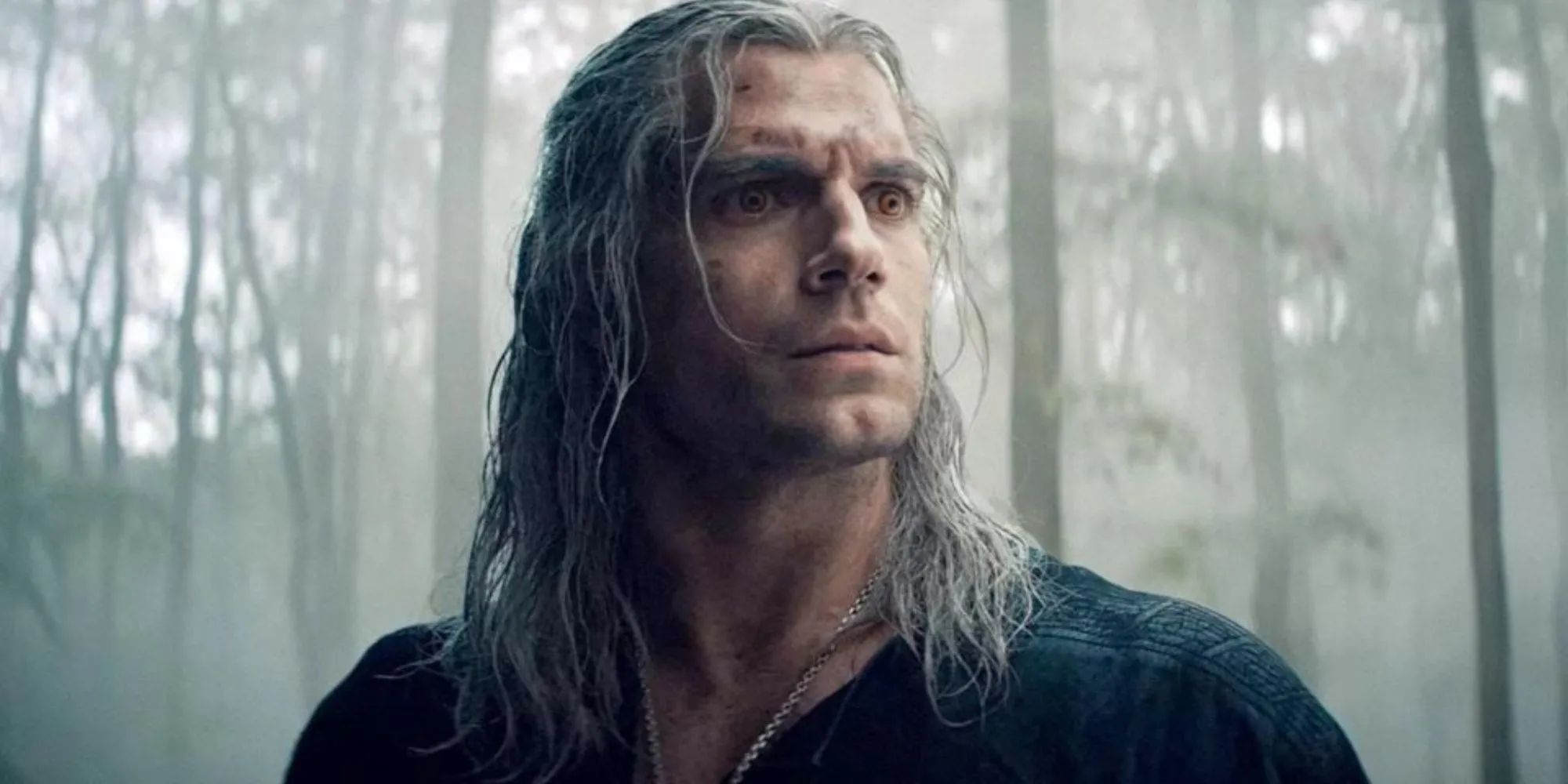 Geralt of Rivia (Henry Cavill) trên Netflix's The Witcher, hình ảnh biểu tượng của mùa đầu thành công.