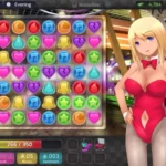 Giao diện game HuniePop, ví dụ về nội dung NSFW được nhắc đến trong chính sách mới của Itch.io