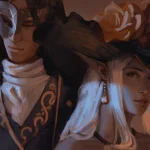 Hai nhân vật NPC điệp viên trong bối cảnh Dungeons & Dragons, thể hiện sự bí ẩn và có thể là backstory phức tạp