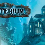 Hình ảnh bàn chơi và các lá bài của board game Mysterium, minh họa lối chơi hợp tác.